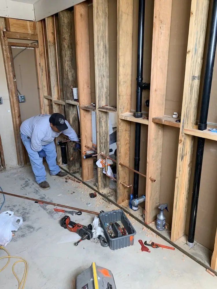 Commercial rough-in plumbing for Water Heater Replacement in Murray Hill